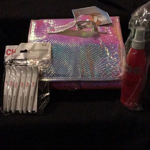 CHI Farouk holographic mermaid travel bag!!